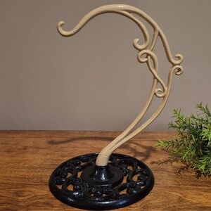ENAMEL COATED CAST IRON Banana Hanger Stand